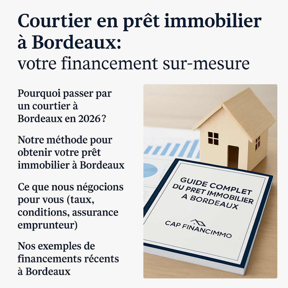 Courtier en prêt immobilier à Bordeaux Caudéran  CAP Financimmo