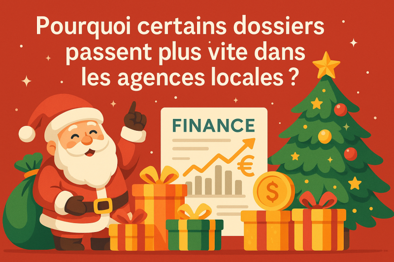 Pourquoi certains dossiers passent plus vite dans les agences locales ? (Édition Noël Bordeaux 2025 )