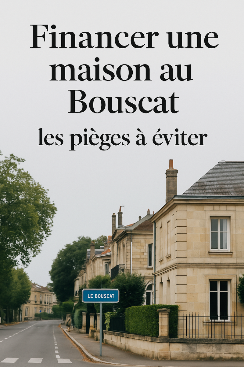 Financer une maison au Bouscat – les pièges à éviter
