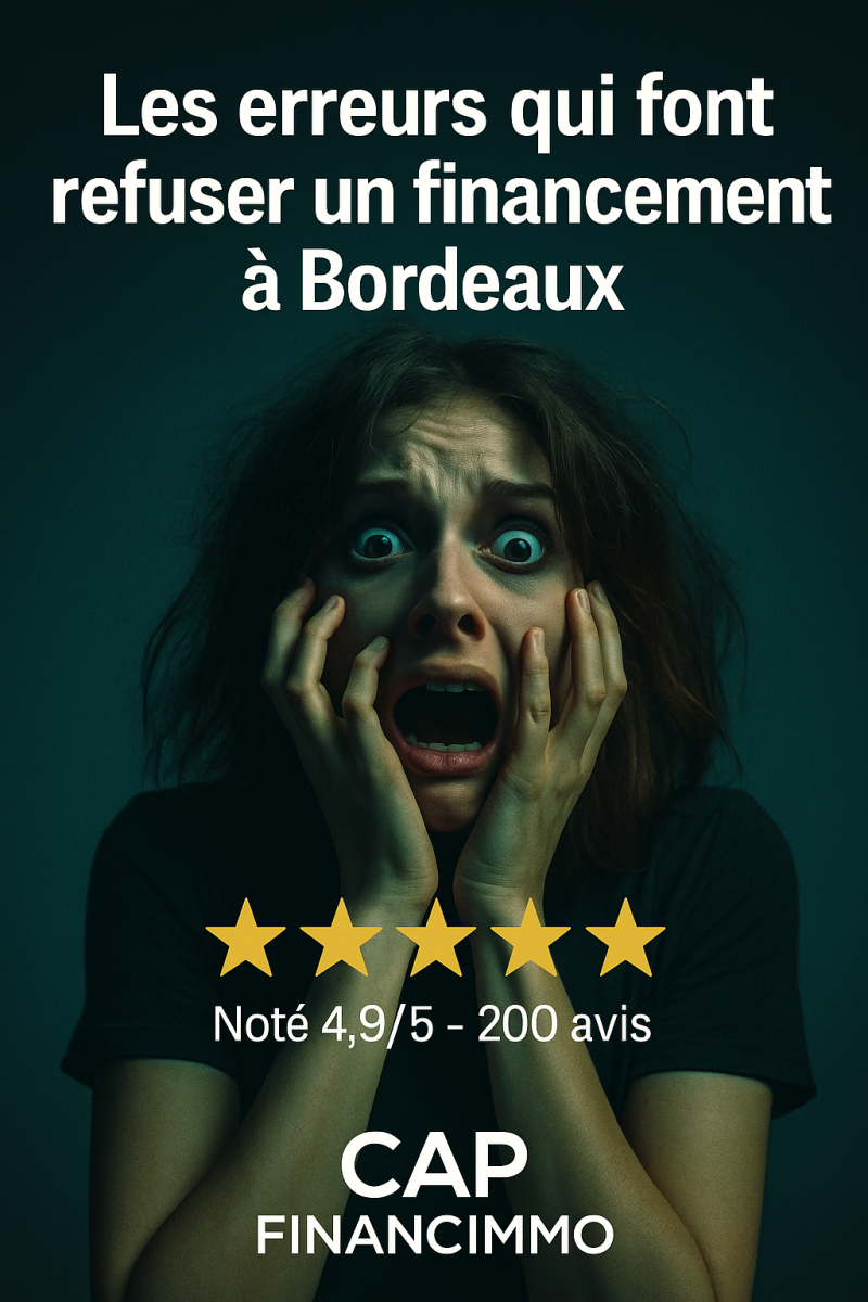 Les erreurs qui font refuser un financement à Bordeaux