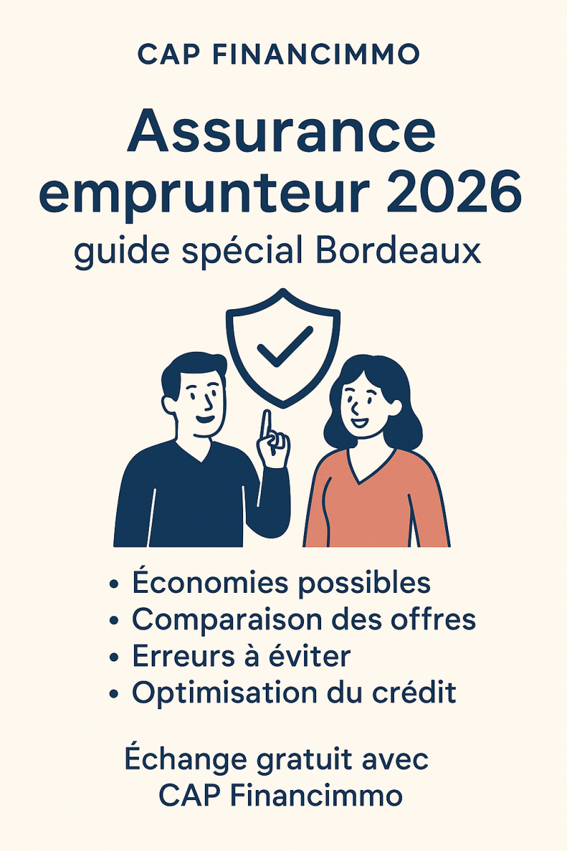 Assurance emprunteur 2026 : guide spécial Bordeaux
